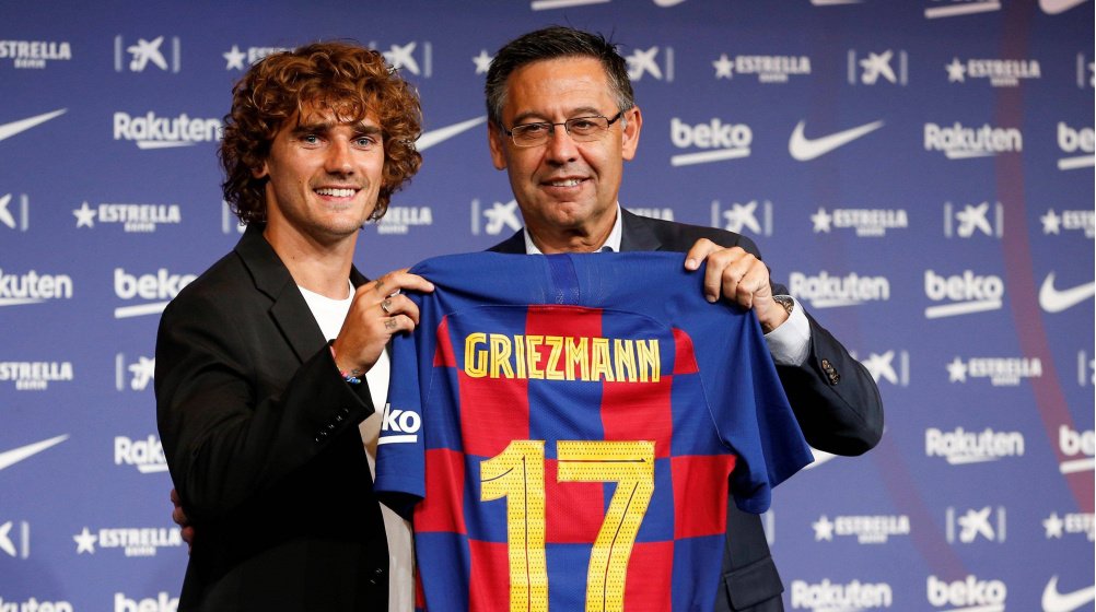 Antoine Griezmann transfer to Barcelona 